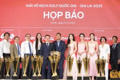 5 Hoa hậu, hot-girl "khuấy đảo" giải golf vô địch quốc gia 2025 ở Gia Lai