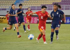Chiều nay, U16 nữ Việt Nam tranh huy chương đồng với Indonesia