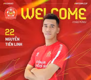 Tân binh Tiến Linh chính thức ra mắt CLB tham vọng hàng đầu V.League