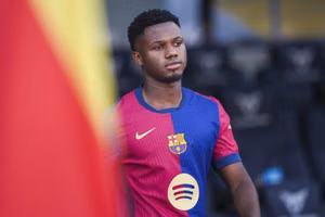 Deco của Barcelona lên tiếng về tương lai mục tiêu Ansu Fati của Monaco