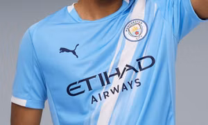 Những hình ảnh đầu tiên về áo đấu sân nhà Manchester City 2025/26 lộ diện trước giờ ra mắt