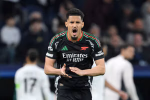 Andrea Berta đẩy mạnh đàm phán gia hạn hợp đồng cho William Saliba giữa sự săn đón của Real Madrid