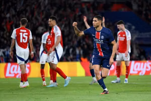 Hakimi: 'Sẽ trò chuyện với Lautaro sau trận Scudetto, đá ở vị trí của Dumfries dễ thở hơn'