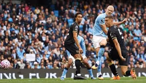 Man City vùi dập Burnley 5-1, Haaland bùng nổ