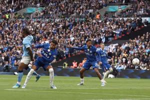 Siêu phẩm của Semenyo giúp Man City đánh bại Chelsea tại chung kết Cup FA
