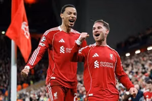Liverpool áp đảo Real Madrid khi tinh thần Champions League bùng nổ trở lại ở Anfield
