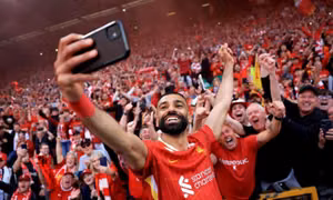 Mohamed Salah của Liverpool được vinh danh Cầu thủ xuất sắc nhất Premier League mùa giải