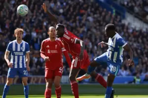 Brighton 2-1 Liverpool: Bài toán thể lực nan giải của thầy trò Slot