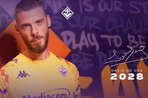 Chính thức: De Gea gia hạn hợp đồng với Fiorentina đến năm 2028