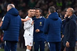 Cristiano Ronaldo có thể bỏ lỡ bao nhiêu trận sau thẻ đỏ ở vòng loại World Cup?