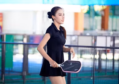 Á hậu Ngọc Hằng xuất hiện ấn tượng tại giải Pickleball Việt Nam 2025