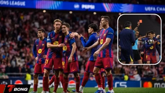 Thẻ Đỏ Tai Hại - Barca Ngậm Ngùi Rời Champions League