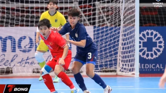 Futsal nữ Việt Nam vấp ngã trước ngưỡng chung kết