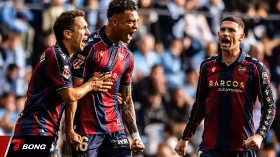 Celta Vigo 2-3 Levante: Màn lội ngược dòng không tưởng tại Balaidos 