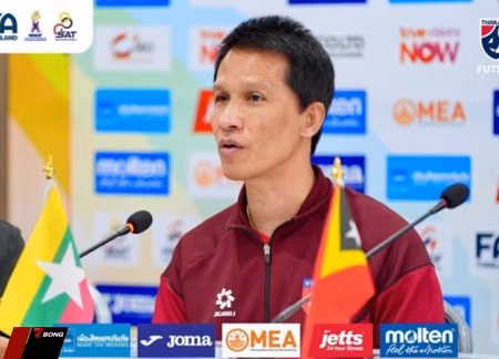 HLV Pattaya Piemkum tuyên bố Myanmar sẵn sàng gây bất ngờ trước Việt Nam tại giải Futsal Đông Nam Á 2026