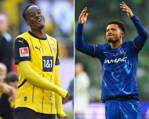 Chelsea ưu tiên chiêu mộ Jamie Gittens với giá 50 triệu bảng thay vì giữ lại Jadon Sancho