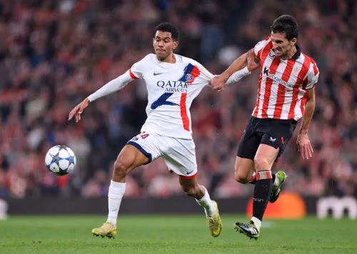 Athletic Club kiên cường giành điểm ấn tượng trước Paris Saint-Germain