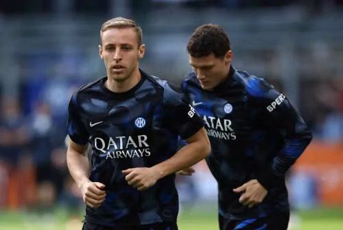 Inter Milan vs Fiorentina: Tiền vệ ĐT Italy Davide Frattesi đã hồi phục sau chấn thương cơ nhẹ sau trận thua Napoli