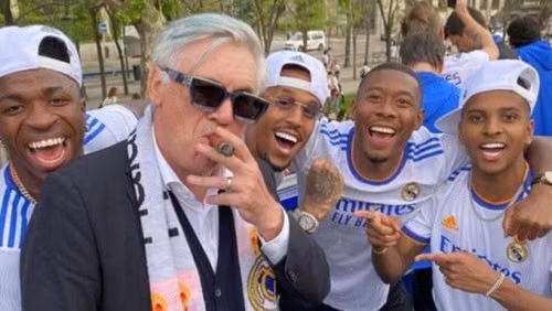 Real Madrid tổ chức màn tri ân hoành tráng cho HLV Carlo Ancelotti