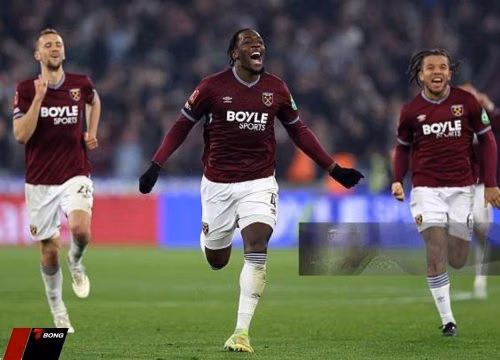 Disasi gỡ hòa phút 96 nhưng West Ham ngậm ngùi rời FA Cup sau loạt luân lưu