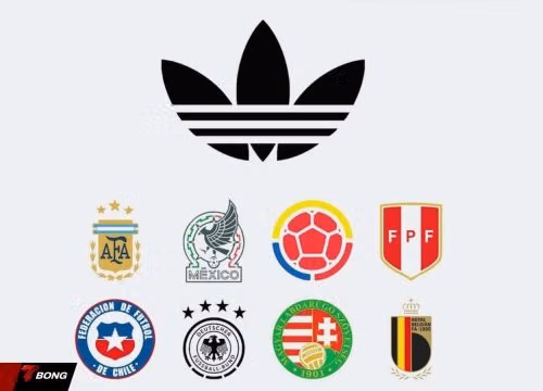 Cảm hứng hoài niệm từ logo cỏ ba lá Adidas tại World Cup 2026