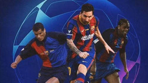 Top 5 chân sút vĩ đại nhất của Barcelona tại Champions League