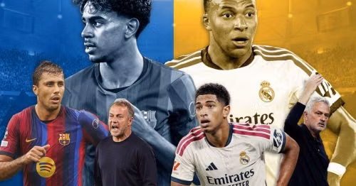 Siêu kinh điển Barca vs Real: Đại chiến Flick và Mourinho