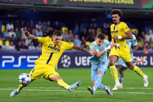 Champions League: Villarreal 2-2 Juventus – Veiga phá hỏng màn lội ngược dòng của Conceicao